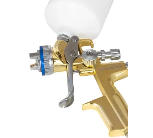 Краскопульт пневматически AdwardsDavis HVLP 5500B, 1.3 мм, золотой