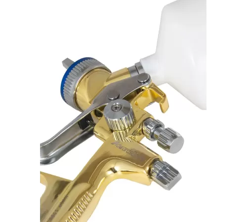Краскопульт пневматически AdwardsDavis HVLP 5500B, 1.3 мм, золотой