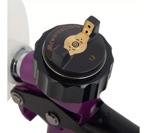 Краскопульт пневматически AdwardsDavis HVLP 5500B, 1.3мм/1.7мм, фиолетовый