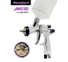 Краскопульт пневматически AdwardsDavis AWS-400, 1.3 мм, черный