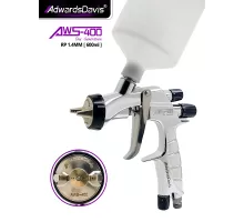 Краскопульт пневматически AdwardsDavis AWS-400, 1.4 мм, черный