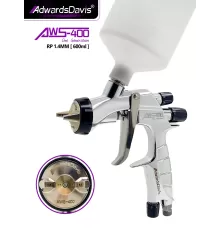 Краскопульт AdwardsDavis AWS-400, 1,4 мм, черный, с высоким уровнем распыления
