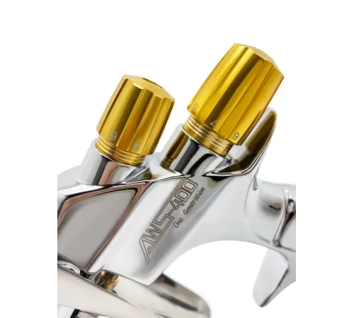 Краскопульт AdwardsDavis AWS-400, 1,4 мм, золотой, с высоким уровнем распыления