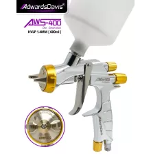 Краскопульт AdwardsDavis AWS-400, 1,4 мм, золотой, с высоким уровнем распыления