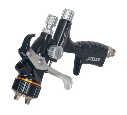 Краскопульт пневматически AdwardsDavis 3600B HVLP, 1.3 мм, чёрный