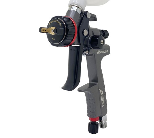 Краскопульт пневматически AdwardsDavis 5200 HVLP, 1.3 мм, серый