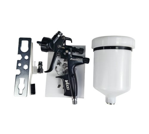 Краскопульт пневматически AdwardsDavis V4000 HVLP, 1.3 мм, чёрный