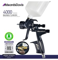 Краскопульт пневматически AdwardsDavis V4000 HVLP, 1.3 мм, чёрный