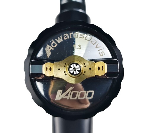 Краскопульт пневматически AdwardsDavis V4000 HVLP, 1.3 мм, чёрный