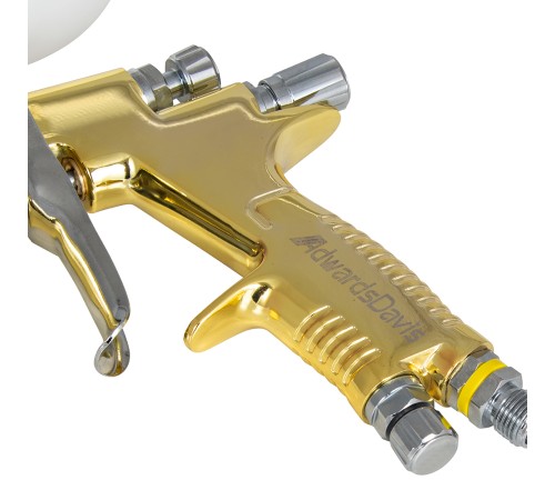 Краскопульт пневматически Berosslin GTI Pro HVLP, 1.8 мм, золотой