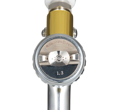 Краскопульт пневматически Berosslin GTI Pro HVLP, 1.8 мм, золотой